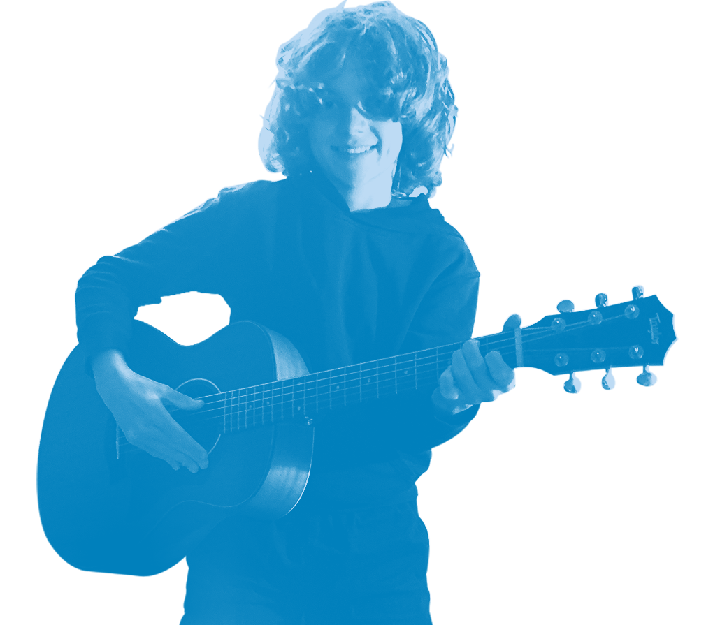 Instrument tuition boy
